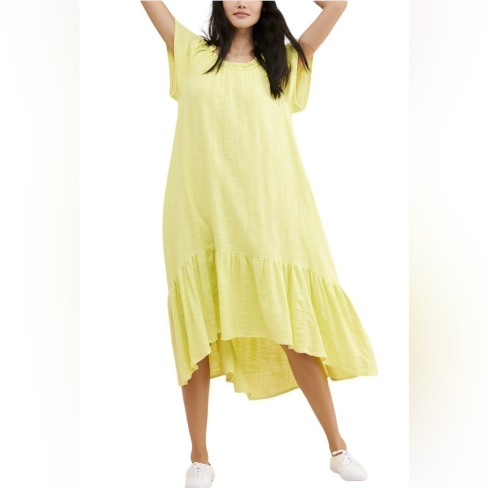 Anthropologie Maeve Selah High-Low Maxi Dress